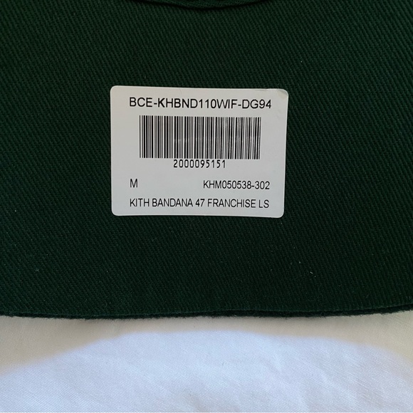 NWT Kith x New York Yankees Bandana Unstructured Fitted Cap size M - Picture 7 of 9